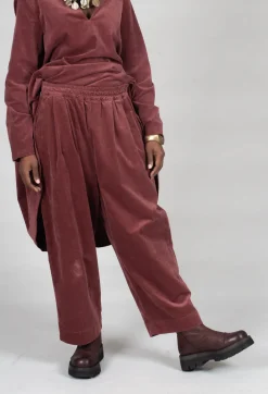Amici Trousers^Balloon Leg Trousers in Intense Rust