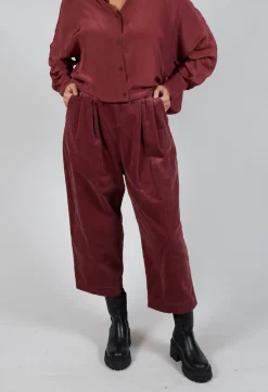 Amici Trousers^Balloon Leg Trousers in Intense Rust