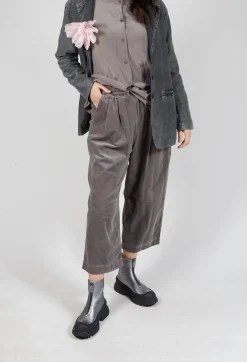 Amici Trousers^Balloon Leg Trousers in Iron