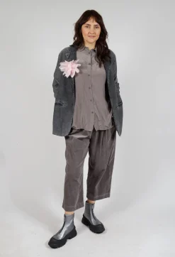 Amici Trousers^Balloon Leg Trousers in Iron
