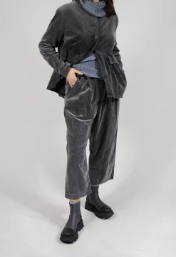 Amici Trousers^Balloon Leg Trousers in Pewter
