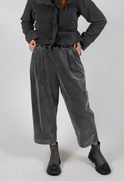 Amici Trousers^Balloon Leg Trousers in Pewter