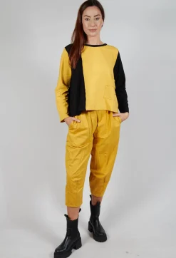 Bread and Butter Trousers^Balloon Leg Trousers in Yellow