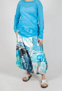Rundholz Black Label Skirts^Balloon Skirt in Multicolour Balloon Skirt in Multicolour