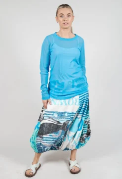 Rundholz Black Label Skirts^Balloon Skirt in Multicolour Balloon Skirt in Multicolour