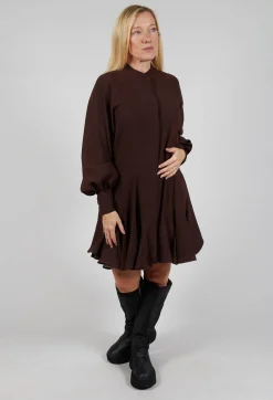Mei Meij Dresses^Balloon Sleeve Dress in Java