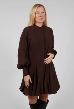 Mei Meij Dresses^Balloon Sleeve Dress in Java