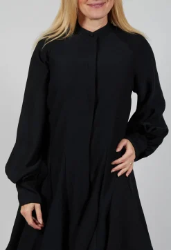 Mei Meij Dresses^Balloon Sleeve Dress in Nero