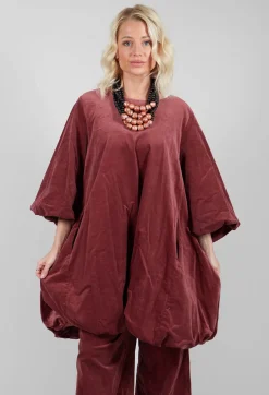 Amici Dresses^Balloon Sleeve Dress in Rust