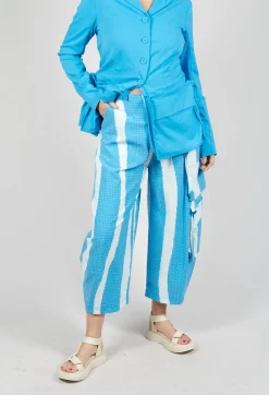 Rundholz Black Label Trousers^Balloon Trousers with Feature Pockets in Malibu Print