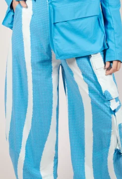 Rundholz Black Label Trousers^Balloon Trousers with Feature Pockets in Malibu Print