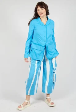 Rundholz Black Label Trousers^Balloon Trousers with Feature Pockets in Malibu Print