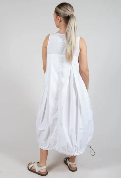 Rundholz Dip Dresses^Balloon-Shaped Dress with Pull Toggle Hemline in Semi Bleach