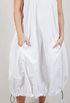 Rundholz Dip Dresses^Balloon-Shaped Dress with Pull Toggle Hemline in Semi Bleach