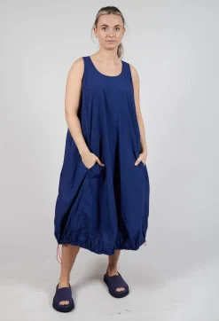 Rundholz Dip Dresses^Balloon-Shaped Dress with Pull Toggle Hemline in Ocean