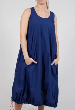 Rundholz Dip Dresses^Balloon-Shaped Dress with Pull Toggle Hemline in Ocean