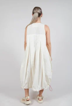 Rundholz Dip Dresses^Balloon-Shaped Dress with Pull Toggle Hemline in Greige