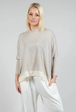 Mama B Jumpers^Bamboo Lr Jumper In Argento