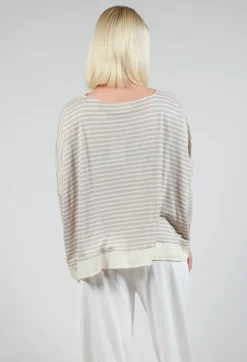 Mama B Jumpers^Bamboo Lr Jumper In Argento