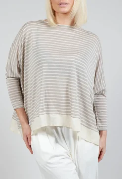 Mama B Jumpers^Bamboo Lr Jumper In Argento