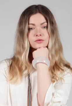 Nu Bracelets^Bangle in White
