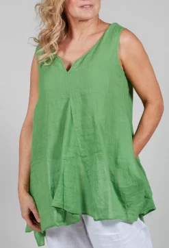 Kedziorek Tops^Bardot Top in Green