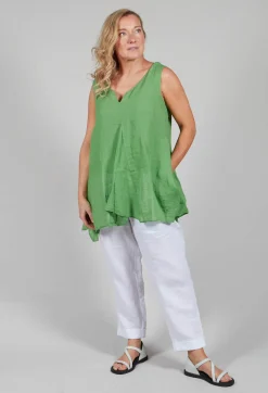 Kedziorek Tops^Bardot Top in Green