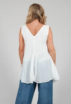Kedziorek Tops^Bardot Top in Off White
