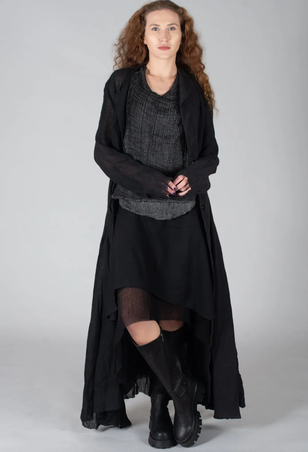 Un-namable Skirts^Baski Skirt in Black