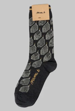 Mama B Socks^Basso C Socks in Anthracite