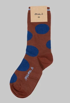 Mama B Socks^Basso P Spot Socks in Cannella