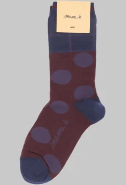 Mama B Socks^Basso T Socks in Radicchio