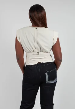 High Jackets^Begin Waistcoat in Oatmeal