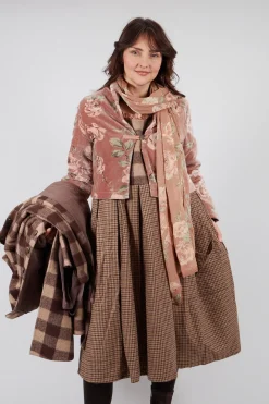 Les Ours Jackets^Begonia Jacket in Velour Fleur Rose