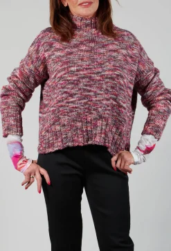 Malloni Jumpers^Begonia Tricot Knitted Jumper in Multicolour