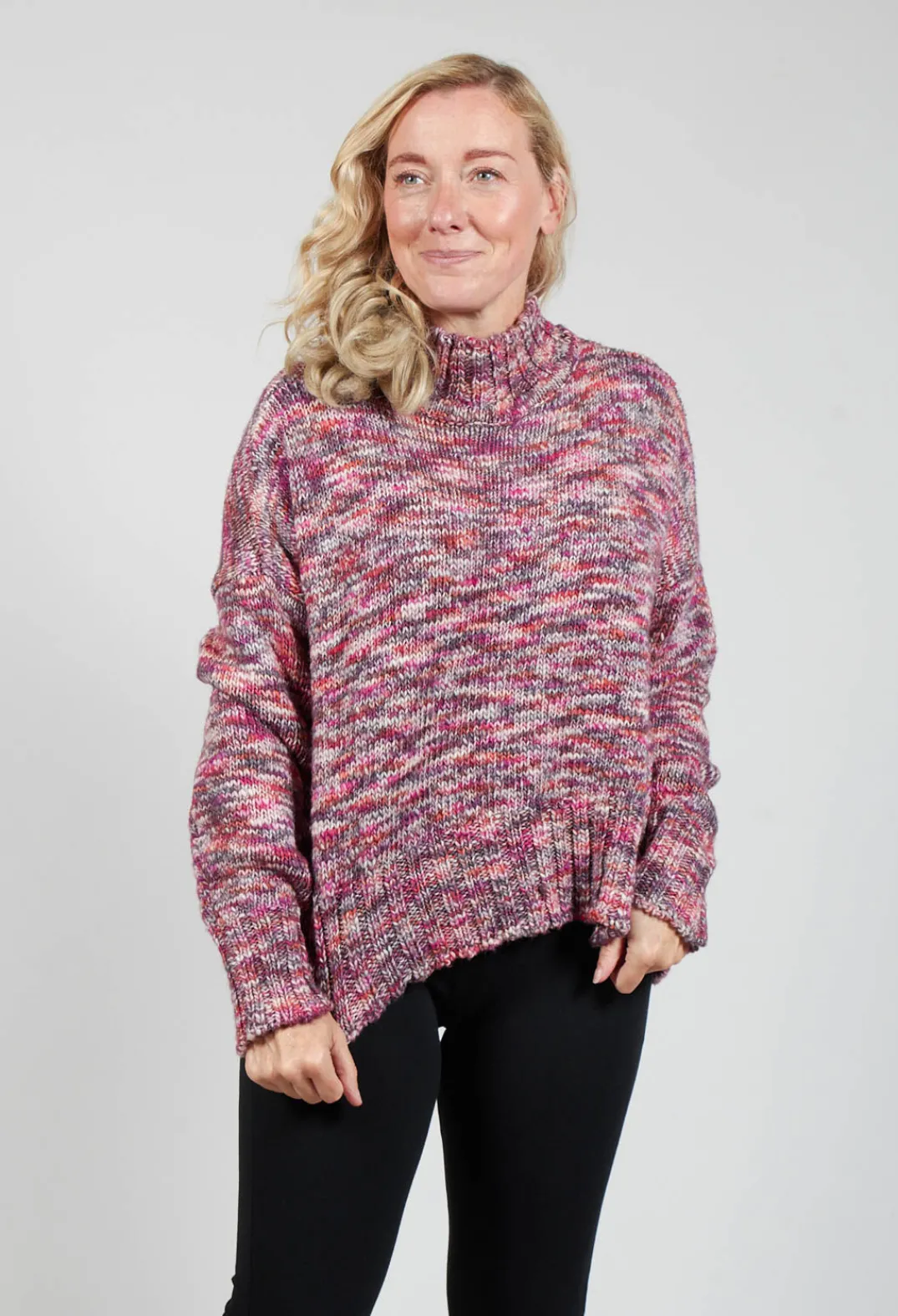 Malloni Jumpers^Begonia Tricot Knitted Jumper in Multicolour
