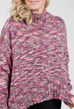 Malloni Jumpers^Begonia Tricot Knitted Jumper in Multicolour