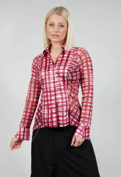 High Shirts & Blouses^Behave Shirt in Pink Check