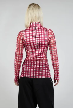 High Shirts & Blouses^Behave Shirt in Pink Check
