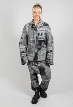 Rundholz Dip Jackets^Bell Sleeve Jacket in Moonwalk
