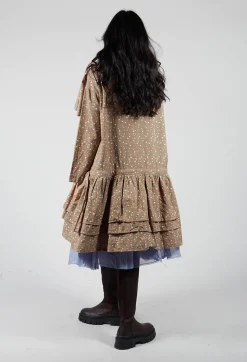 Ewa I Walla Tops^Bell Tunic in Brown