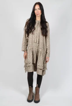 Ewa I Walla Tops^Bell Tunic in Brown