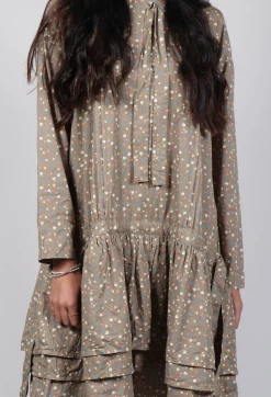 Ewa I Walla Tops^Bell Tunic in Brown