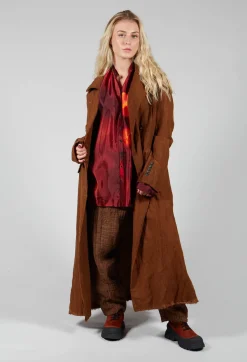 Masnada Coats^Belted Trench Coat in Land