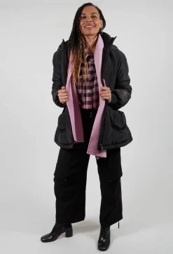 High Jackets^Bewilder Coat in Black