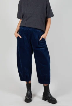 Mama B Trousers^Bianco L Trousers in Blu