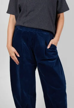Mama B Trousers^Bianco L Trousers in Blu