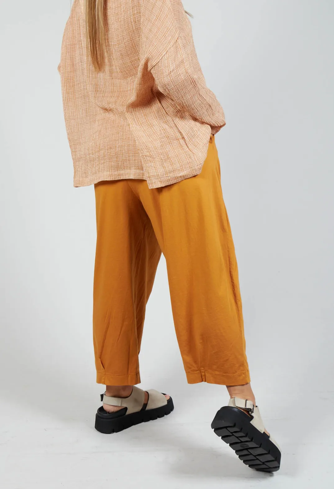 Mama B Trousers^Bianco U Trousers In Ambra