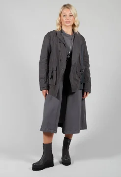 Jayko Jackets^Biham Military Style Jacket in Unique Grey
