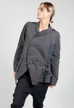 Jayko Jackets^Biham Military Style Jacket in Unique Grey